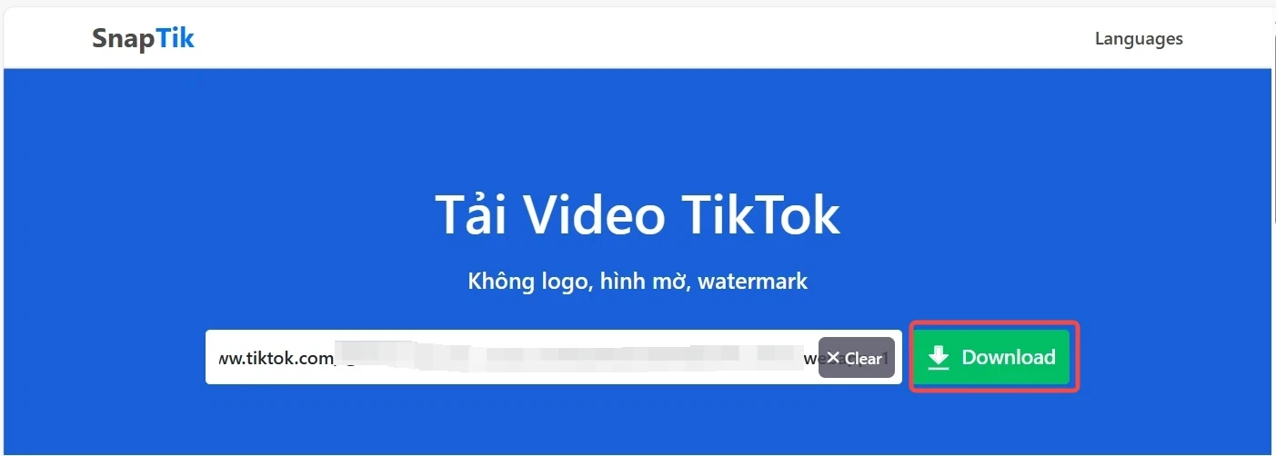 Tải video TikTok không logo (ảnh 8)