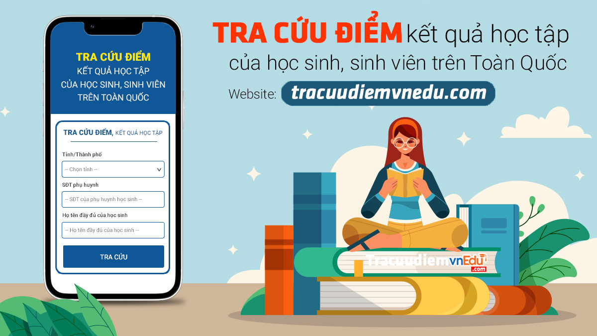 Vnedu Tra Cứu Điểm nhanh và chính xác nhất hiện nay