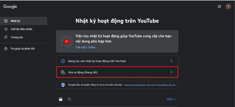 Xóa hết tất cả phim đã xem trên Youtube (13)