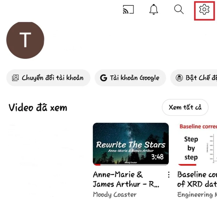 Xóa hết tất cả phim đã xem trên Youtube (15)